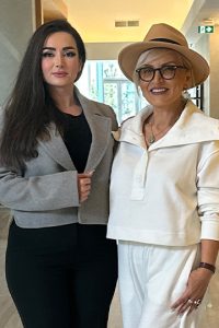 haleh makeupartist and hengameh