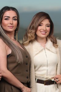 Donya Dadrasan and haleh makeup artist
